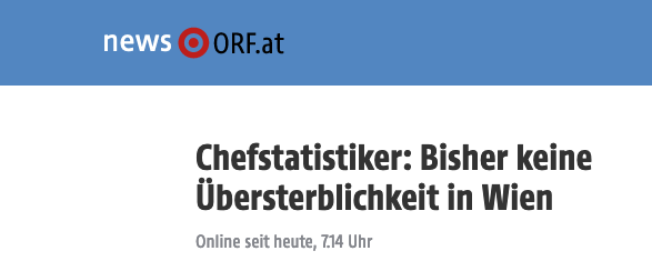 Screenshot der webseite orf.at