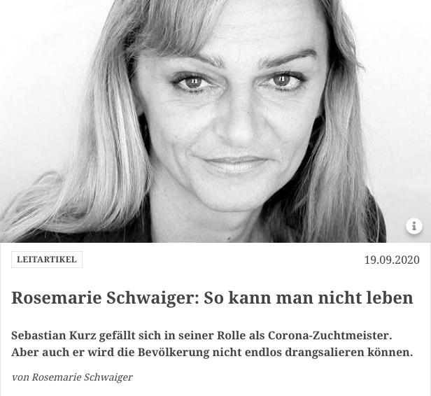 Screenshot der Webseite profil.at