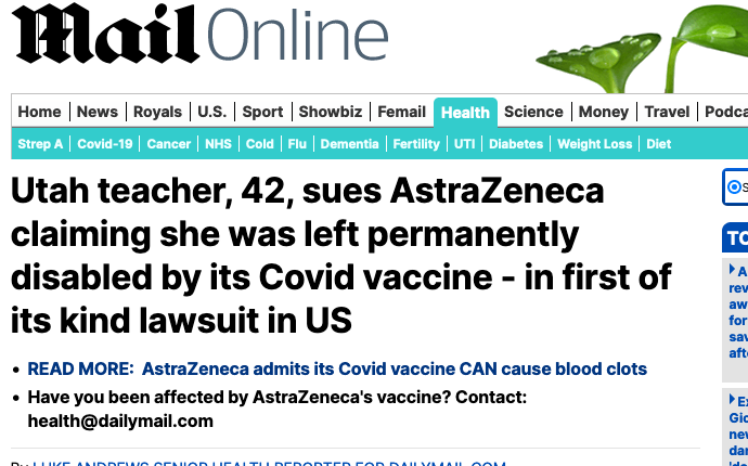 screenshot dailymail